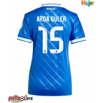 Camiseta Real Madrid Arda Guler #15 Tercera Equipación para mujer 2025-26 manga corta